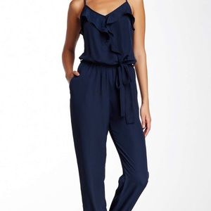 Collective Concepts  Ruffle Crossover Jumpsuit